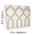 GT4552 Palisade Black Classics Wallpaper by York Wallcoverings
