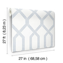 GT4553 Palisade Blue Classics Wallpaper by York Wallcoverings