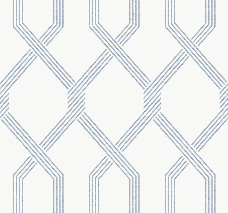 GT4553 Palisade Blue Classics Wallpaper by York Wallcoverings