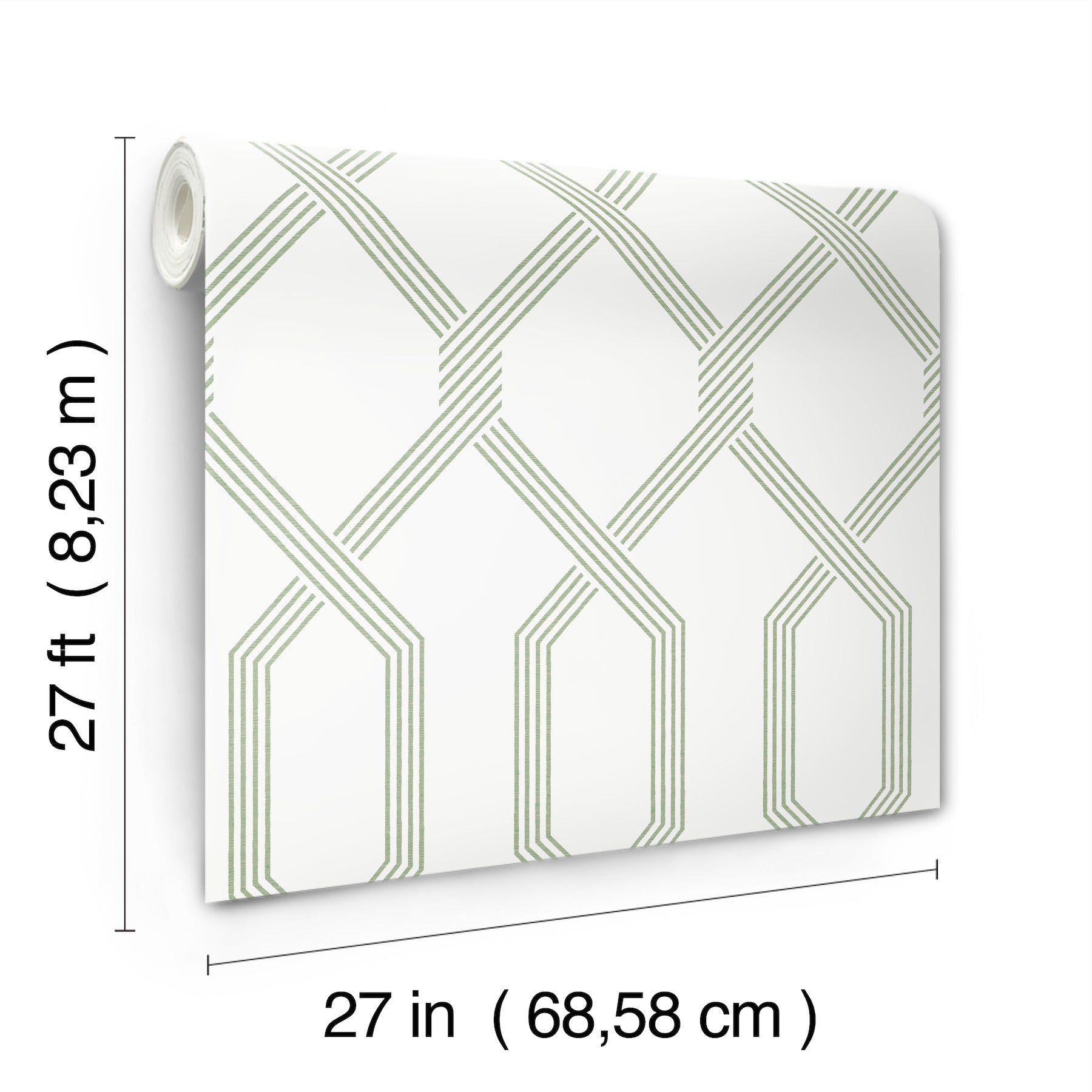 GT4555 Palisade Green Classics Wallpaper by York Wallcoverings