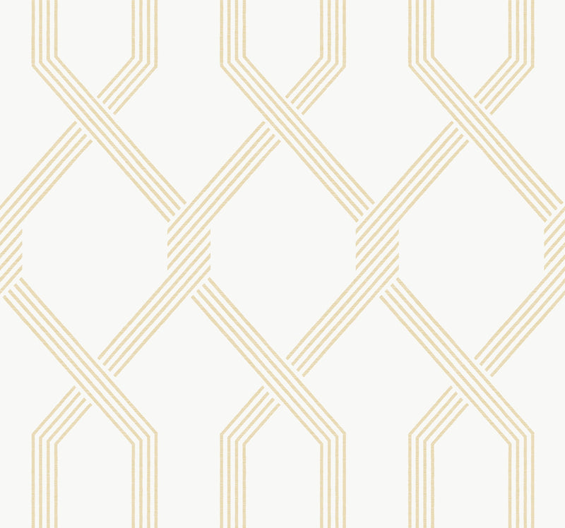 GT4556 Palisade Yellow Classics Wallpaper by York Wallcoverings