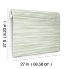 GT4561 Brushed Linen Green Classics Wallpaper by York Wallcoverings