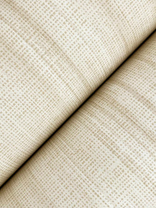 GT4562 Brushed Linen Ivory Classics Wallpaper by York Wallcoverings