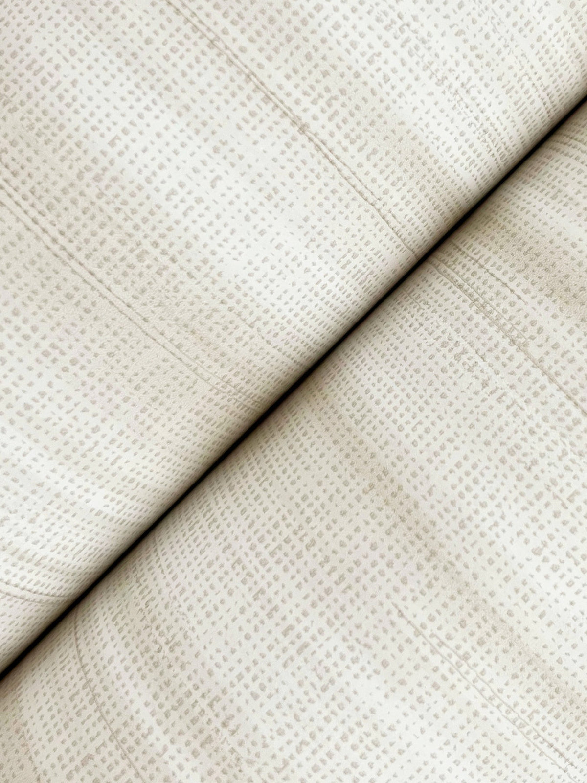 GT4563 Brushed Linen White Classics Wallpaper by York Wallcoverings