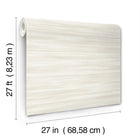 GT4563 Brushed Linen White Classics Wallpaper by York Wallcoverings