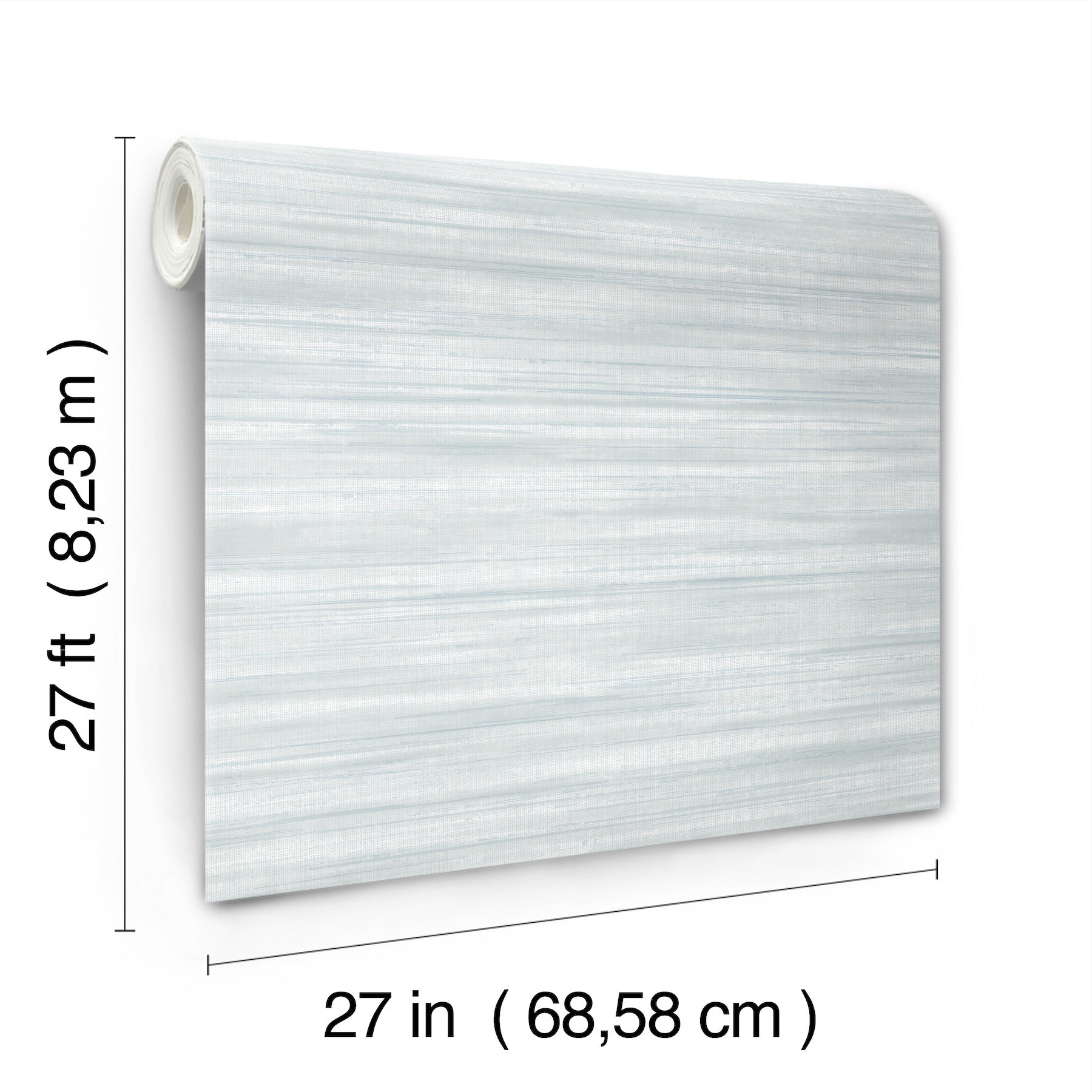 GT4564 Brushed Linen Light Blue Classics Wallpaper by York Wallcoverings