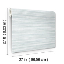 GT4564 Brushed Linen Light Blue Classics Wallpaper by York Wallcoverings