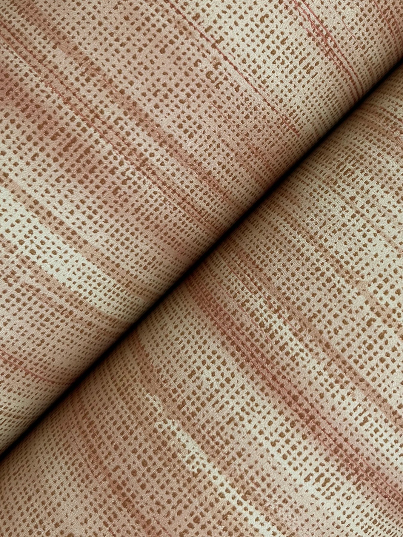 GT4565 Brushed Linen Brick Classics Wallpaper by York Wallcoverings