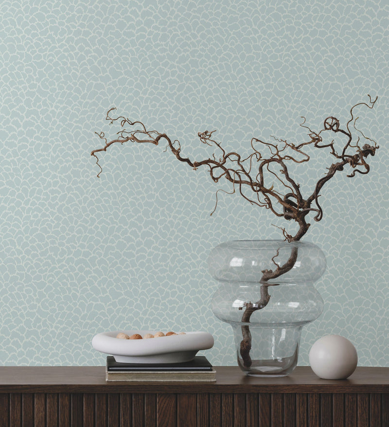 GT4572 Nadie Blue Classics Wallpaper by York Wallcoverings