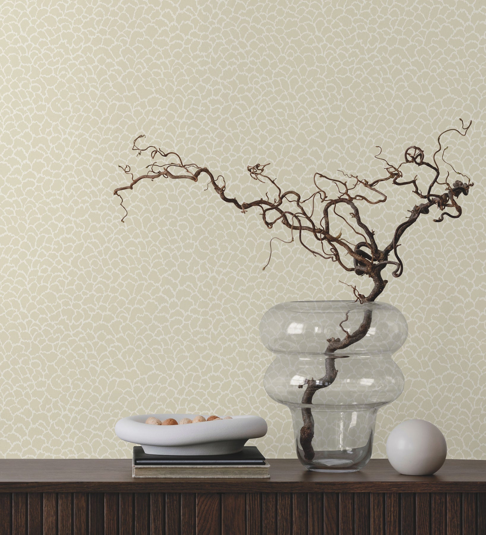GT4575 Nadie Linen Classics Wallpaper by York Wallcoverings