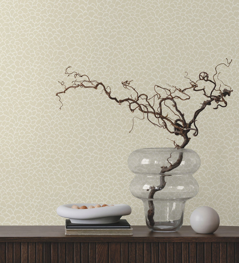 GT4575 Nadie Linen Classics Wallpaper by York Wallcoverings