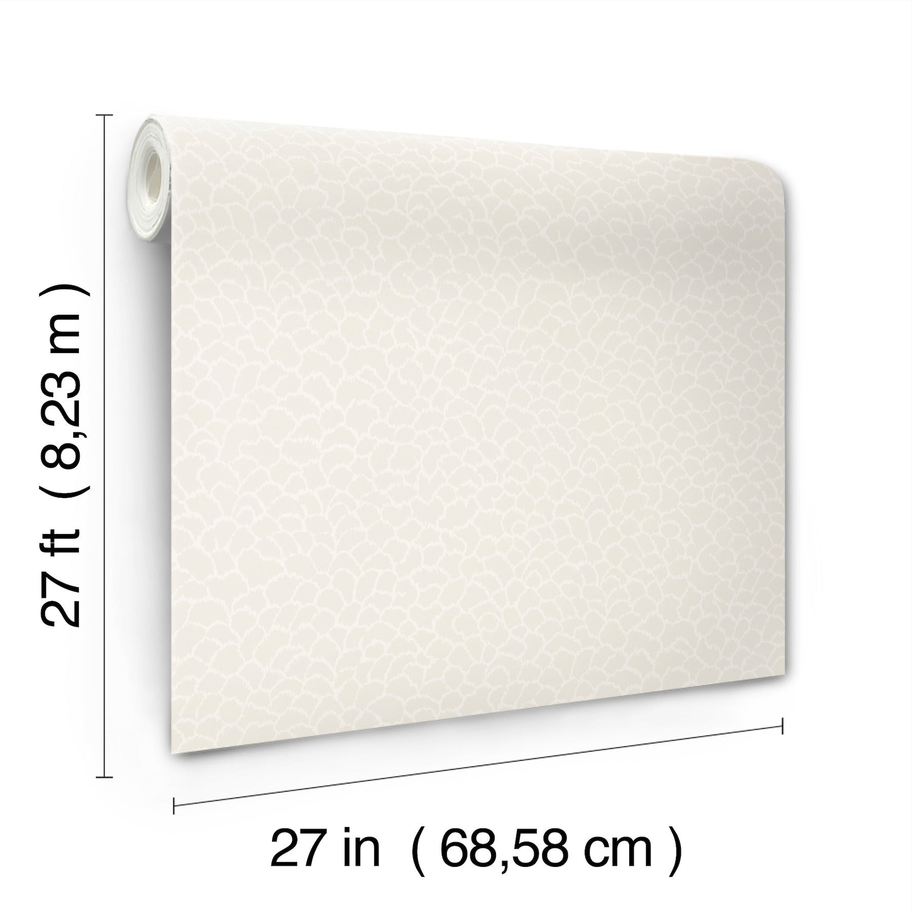 GT4576 Nadie White Classics Wallpaper by York Wallcoverings