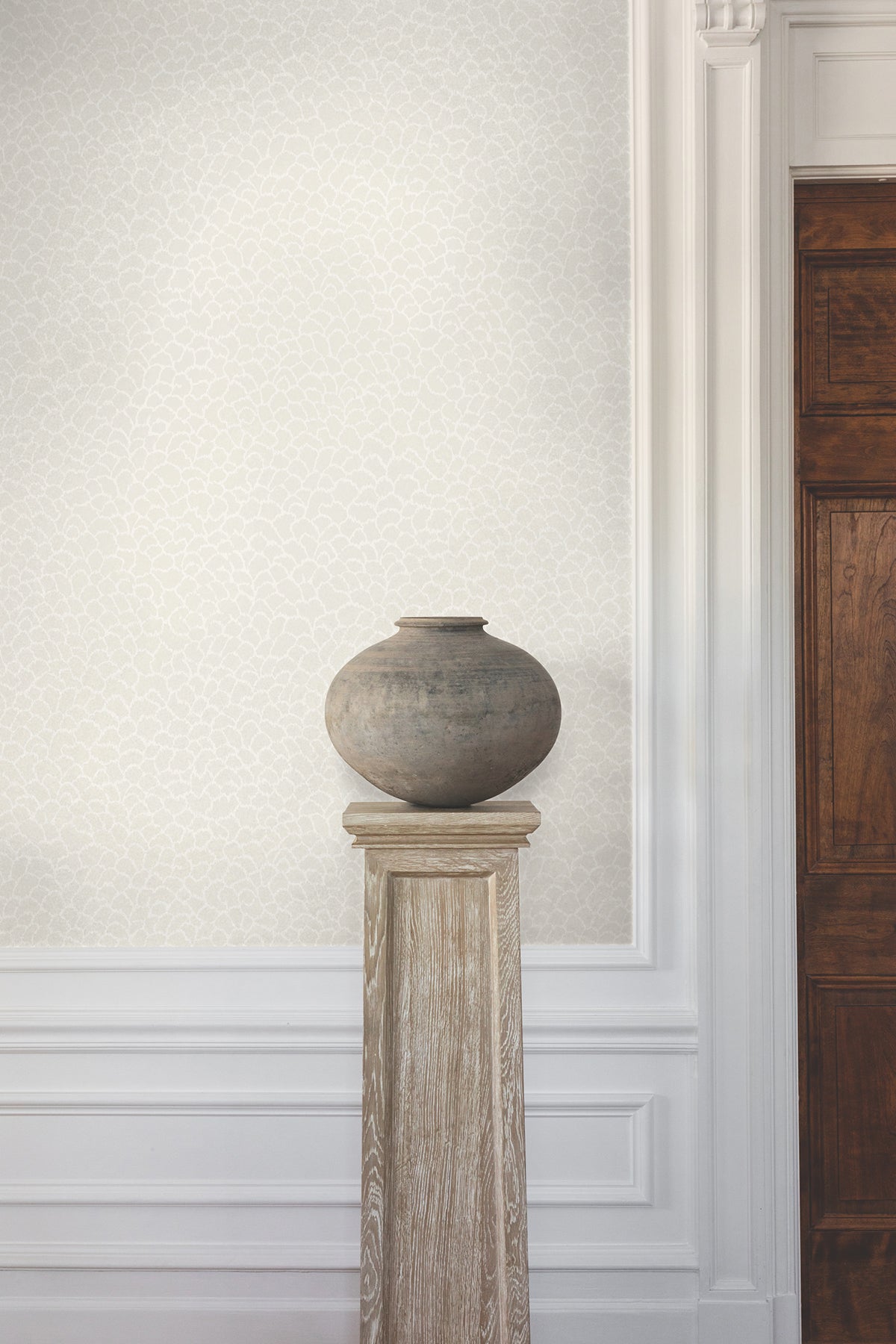 GT4576 Nadie White Classics Wallpaper by York Wallcoverings