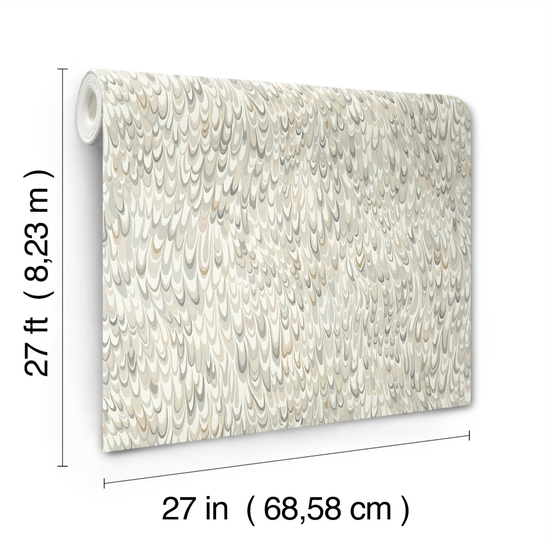 GT4581 Aslan Neutral Classics Wallpaper by York Wallcoverings