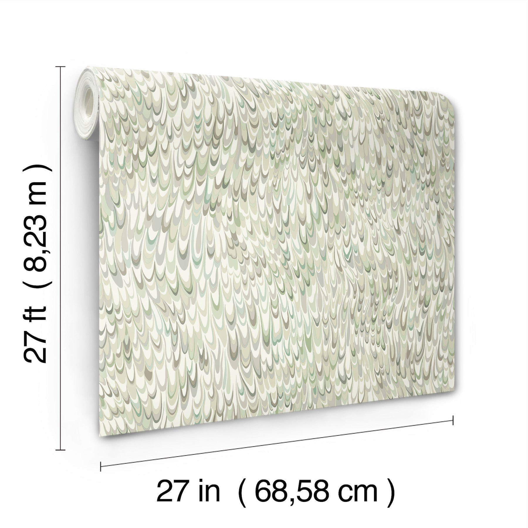 GT4582 Aslan Green Classics Wallpaper by York Wallcoverings