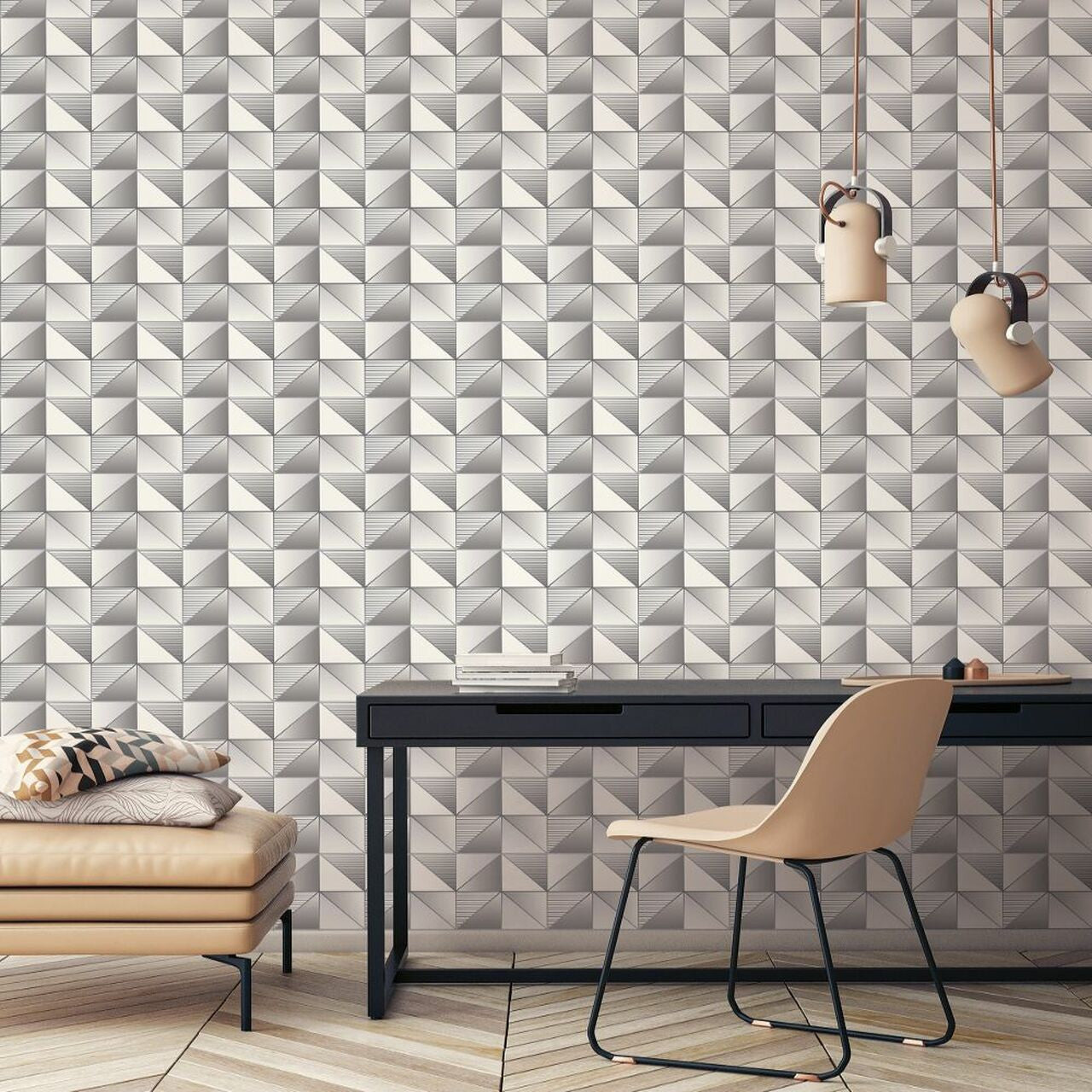 GX37632 Geometrix Wallpaper by Galerie