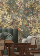 BMWL005/04A Gentlemen Birds Wild Life Wallpaper by Brand McKenzie