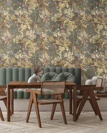 BMWL005/04A Gentlemen Birds Wild Life Wallpaper by Brand McKenzie