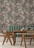 BMWL005/04B Gentlemen Birds Wild Life Wallpaper by Brand McKenzie