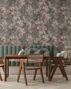 BMWL005/04B Gentlemen Birds Wild Life Wallpaper by Brand McKenzie