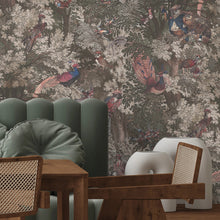BMWL005/04B Gentlemen Birds Wild Life Wallpaper by Brand McKenzie