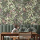 BMWL005/04C Gentlemen Birds Wild Life Wallpaper by Brand McKenzie