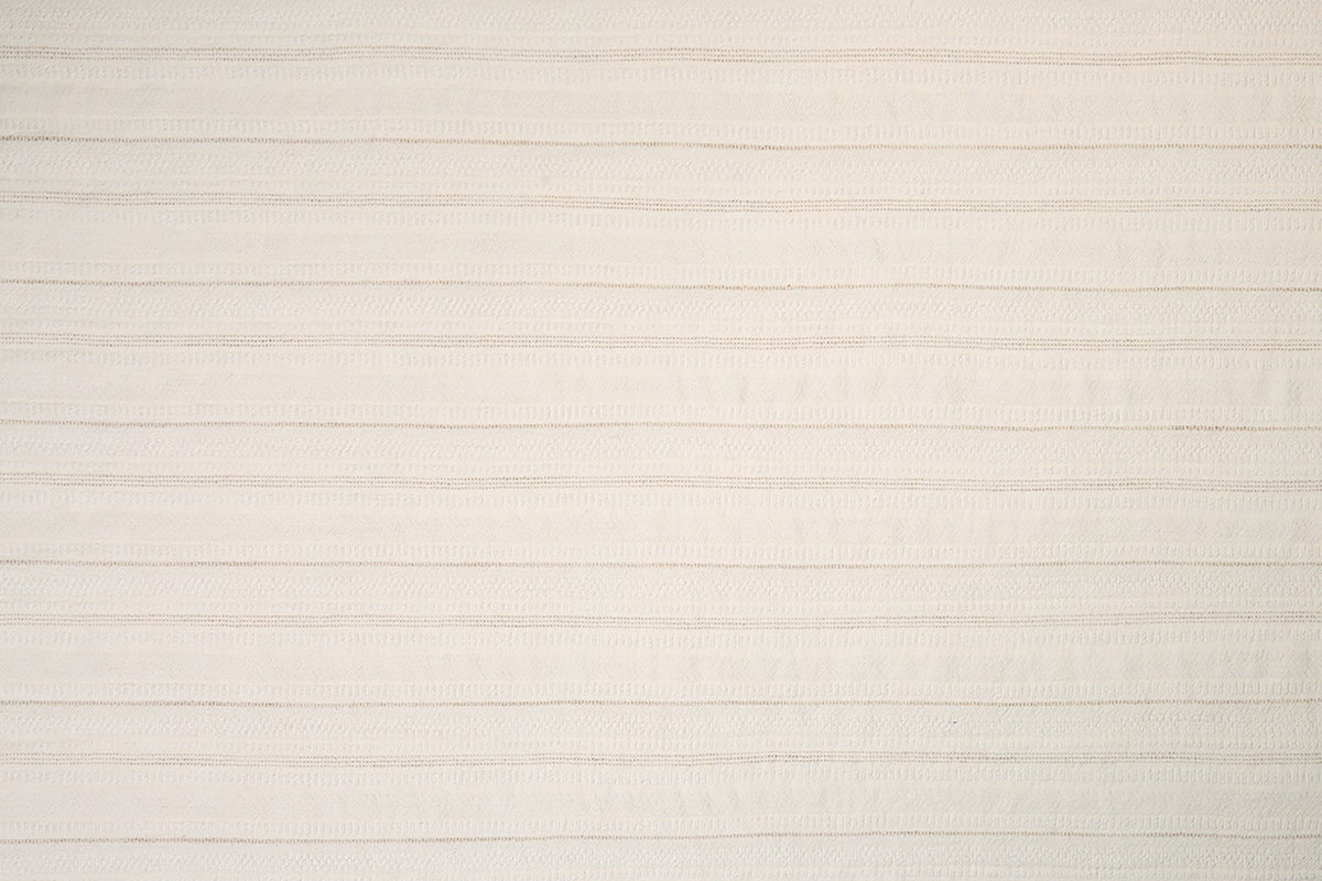 Go With The Flow Ecru fabric by Christopher Farr Cloth