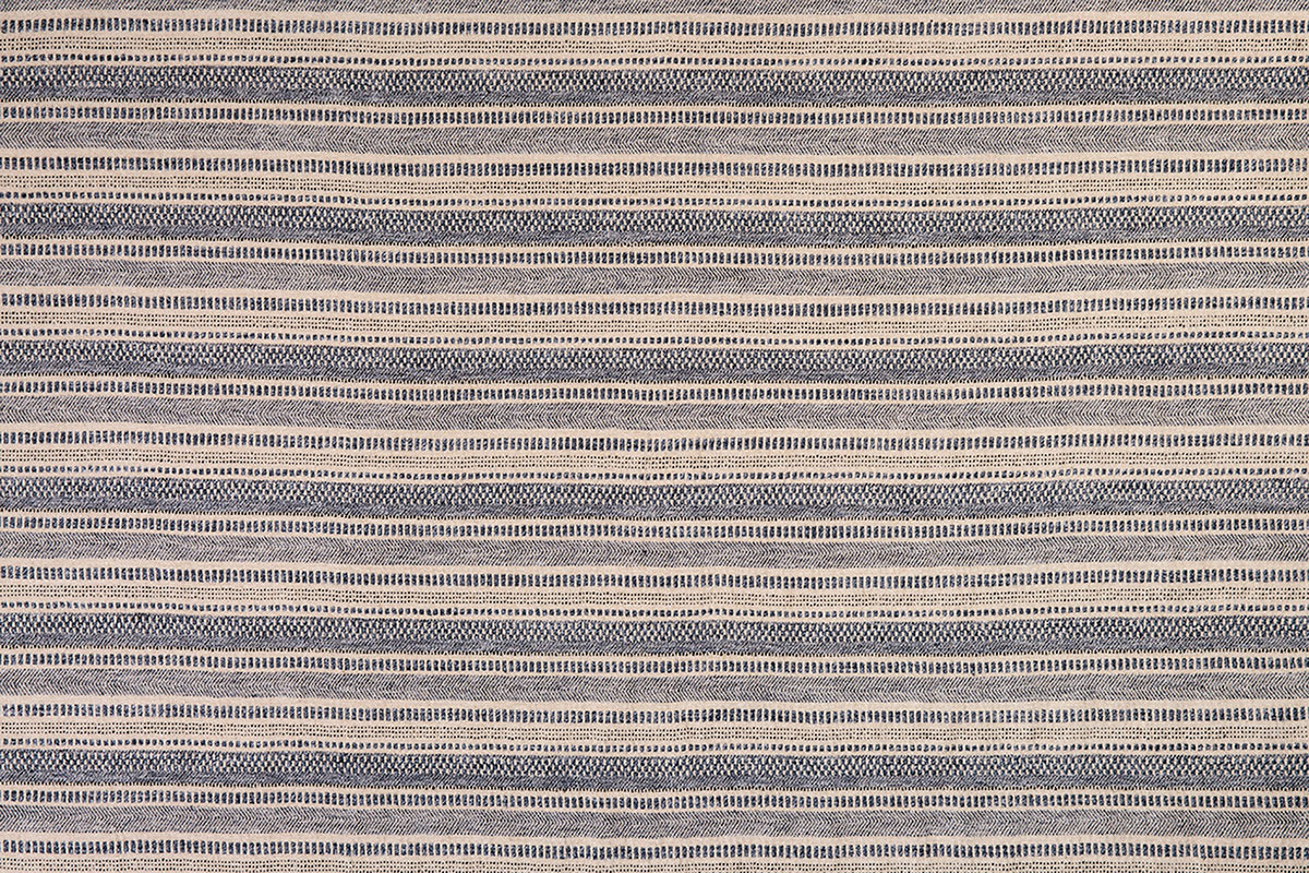 Go With The Flow Navy fabric by Christopher Farr Cloth