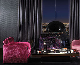 ZW105/05 Grid Glamorama Wallpaper by Zinc Textile