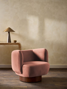 HAF0673-07 Heatherton Velvet Dusky Fabric by Harlequin