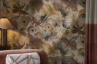 HAF0673-08 Heatherton Velvet Ginger Fabric by Harlequin