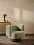HAF0673-22 Heatherton Velvet Eucalyptus Fabric by Harlequin