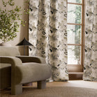 HAF0674-03 Flores Embroidery Charcoal / Julip / Mineral Signature Fabric by Harlequin