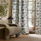 HAF0674-04 Flores Embroidery Pumice / Slate / Beau Signature Fabric by Harlequin