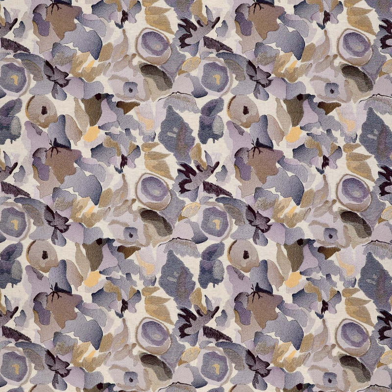 HAF0674-06 Flores Embroidery Cassia / Heather / Julip Signature Fabric by Harlequin