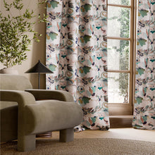 HAF0674-07 Flores Embroidery Positano / Emerald / Midnight Signature Fabric by Harlequin