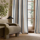 HAF0676-01 Kalimba Stone / Indigo / Pebble Signature Fabric by Harlequin