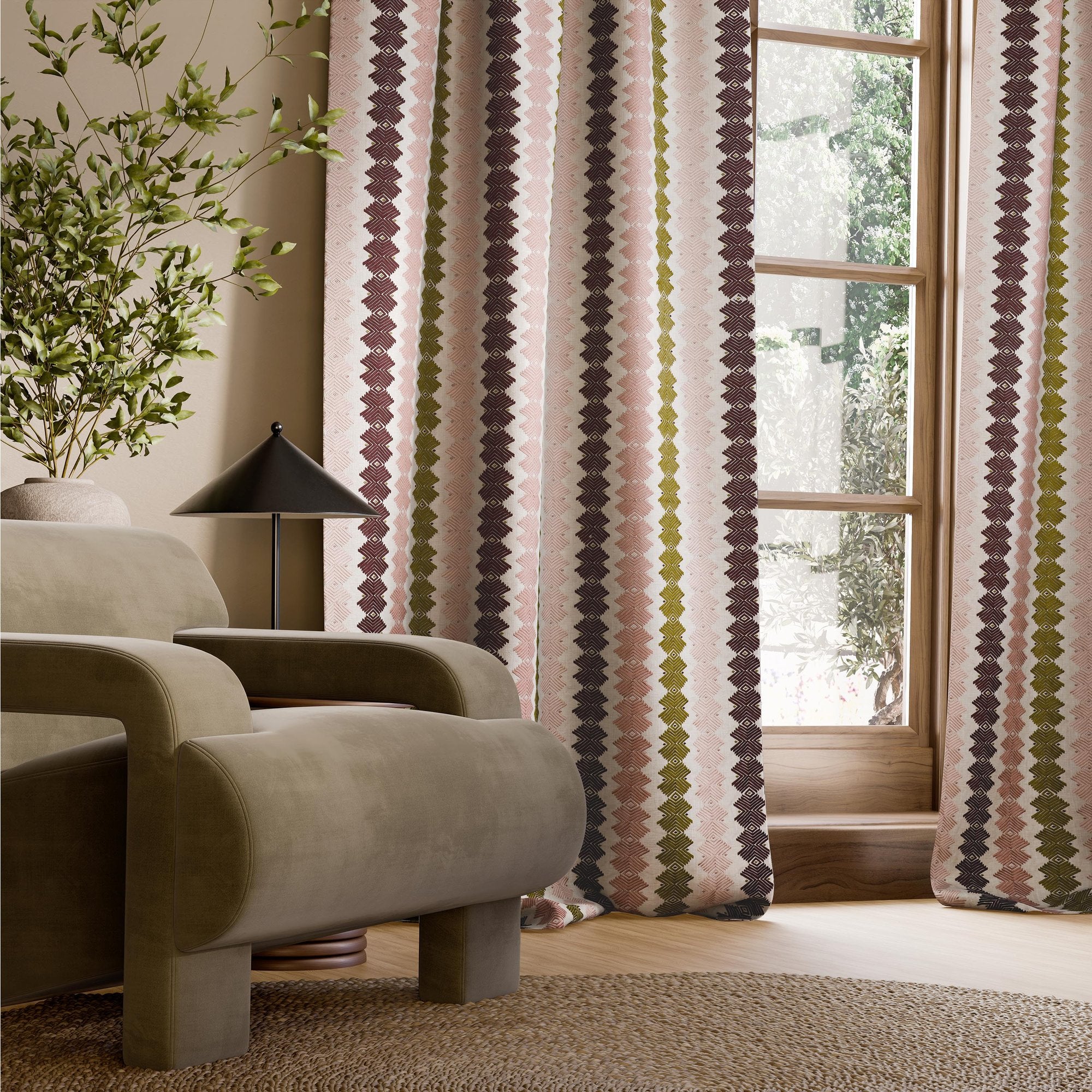 HAF0676-03 Kalimba Positano / Juniper / Julip Signature Fabric by Harlequin