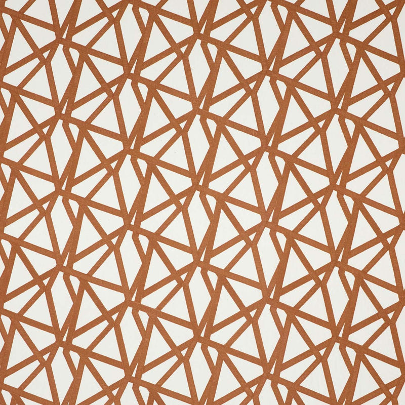 HAF0679-01 Sumi Embroidery Terracotta Signature Fabric by Harlequin