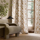 HAF0680-01 Sumi Ikat Copper Signature Fabric by Harlequin