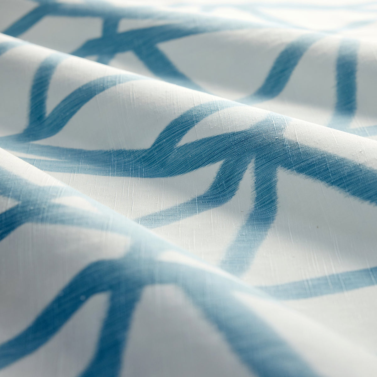 HAF0680-02 Sumi Ikat Indigo Signature Fabric by Harlequin