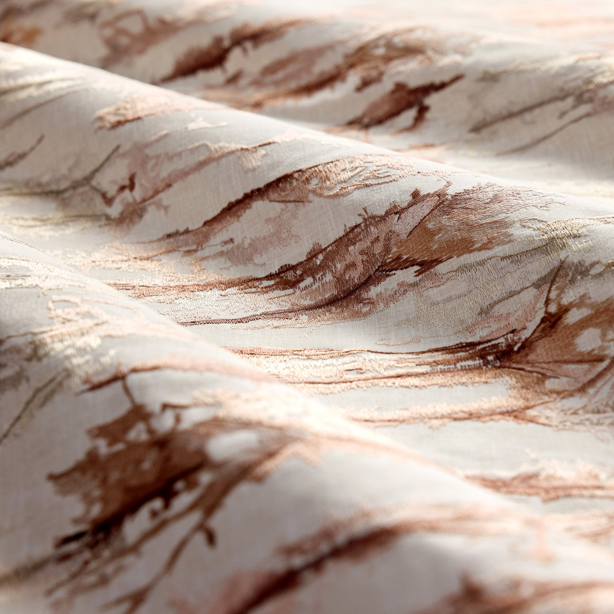 HAF0681-04 Takara Embroidery Positano / Slate Signature Fabric by Harlequin