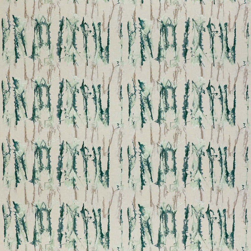 HAF0681-05 Takara Embroidery Forest / Stone Signature Fabric by Harlequin