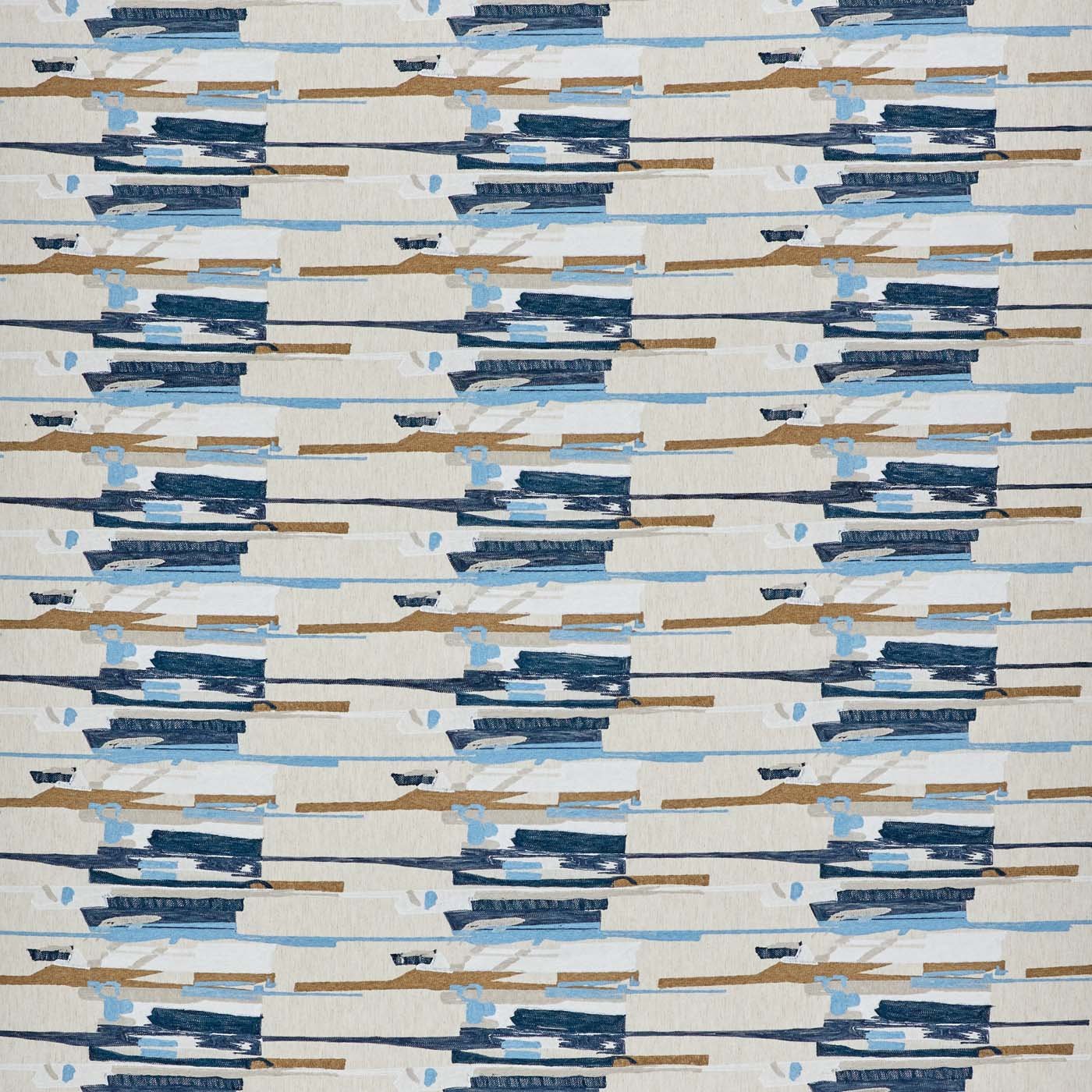 HAF0682-01 Zeal II Indigo / Julip / Sky / Stone Signature Fabric by Harlequin