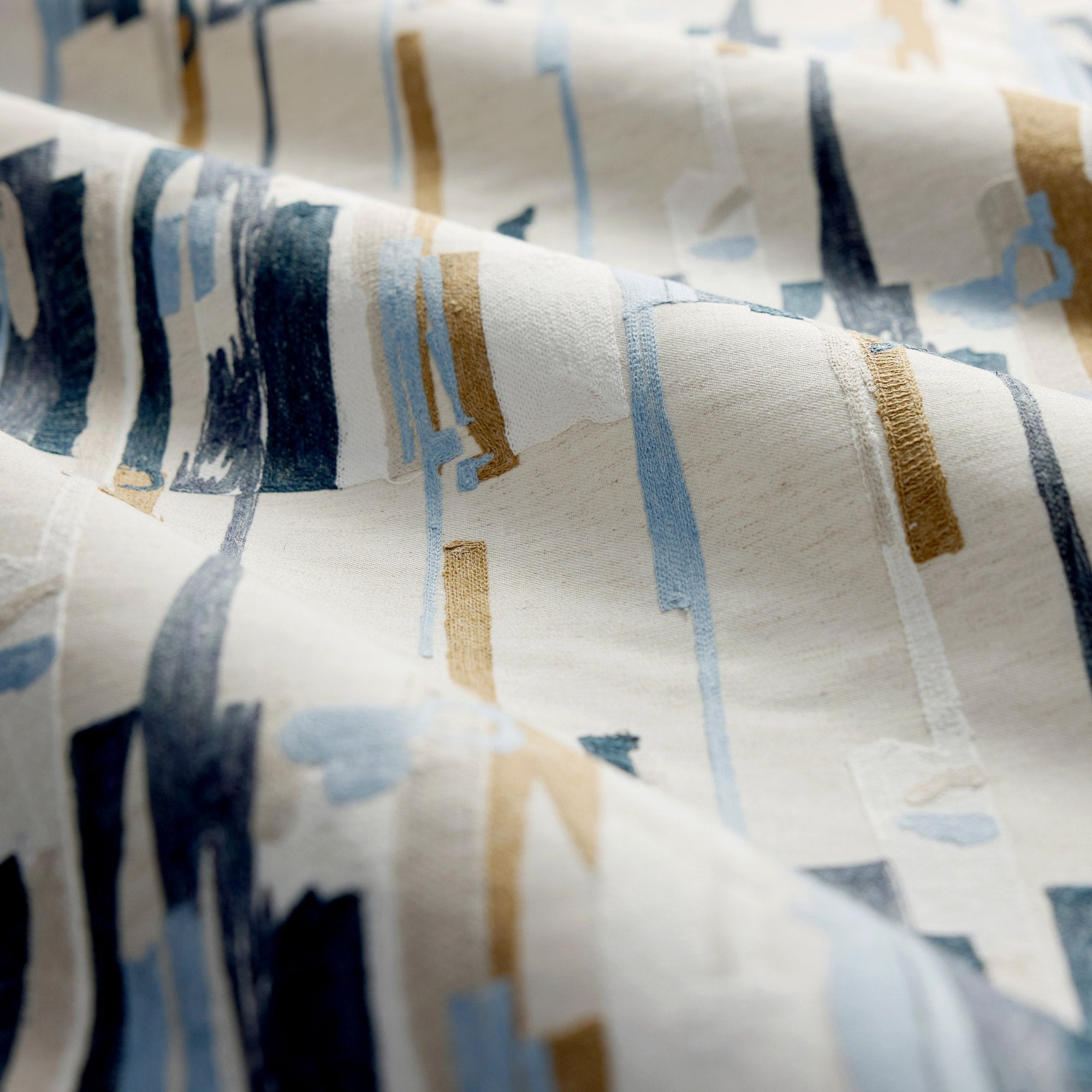 HAF0682-01 Zeal II Indigo / Julip / Sky / Stone Signature Fabric by Harlequin