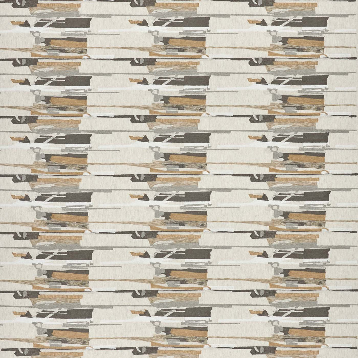 Zeal II Pebble / Oat / Straw Signature Fabric by Harlequin