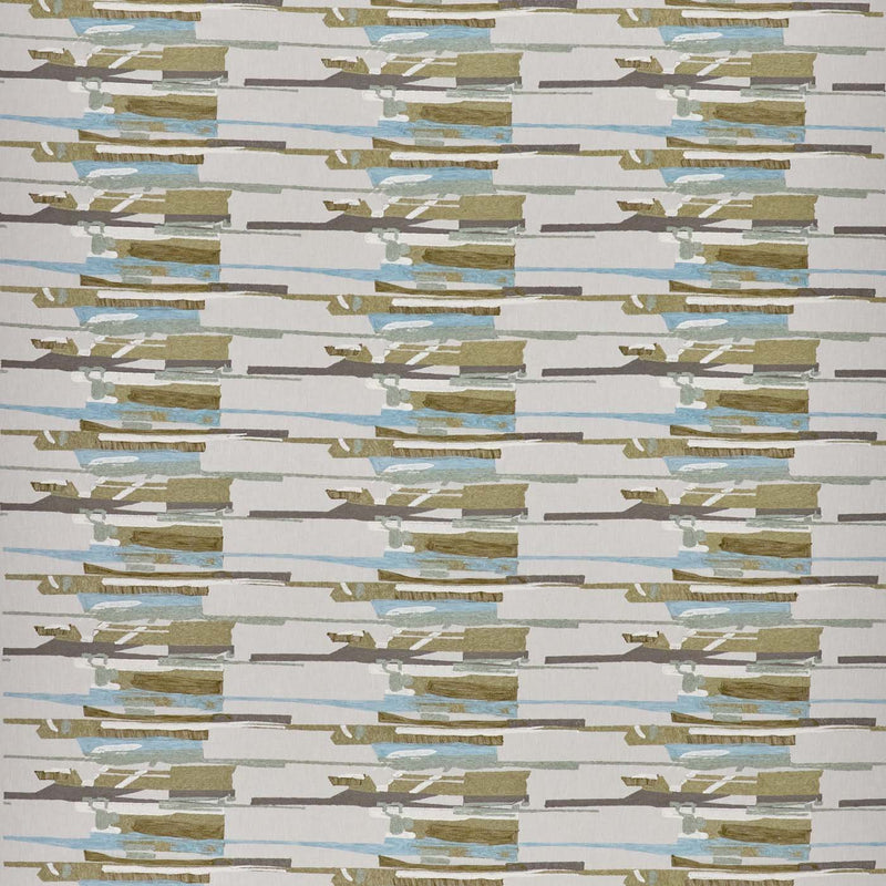 HAF0682-05 Zeal II Eucalyptus / Aloe / Slate Signature Fabric by Harlequin