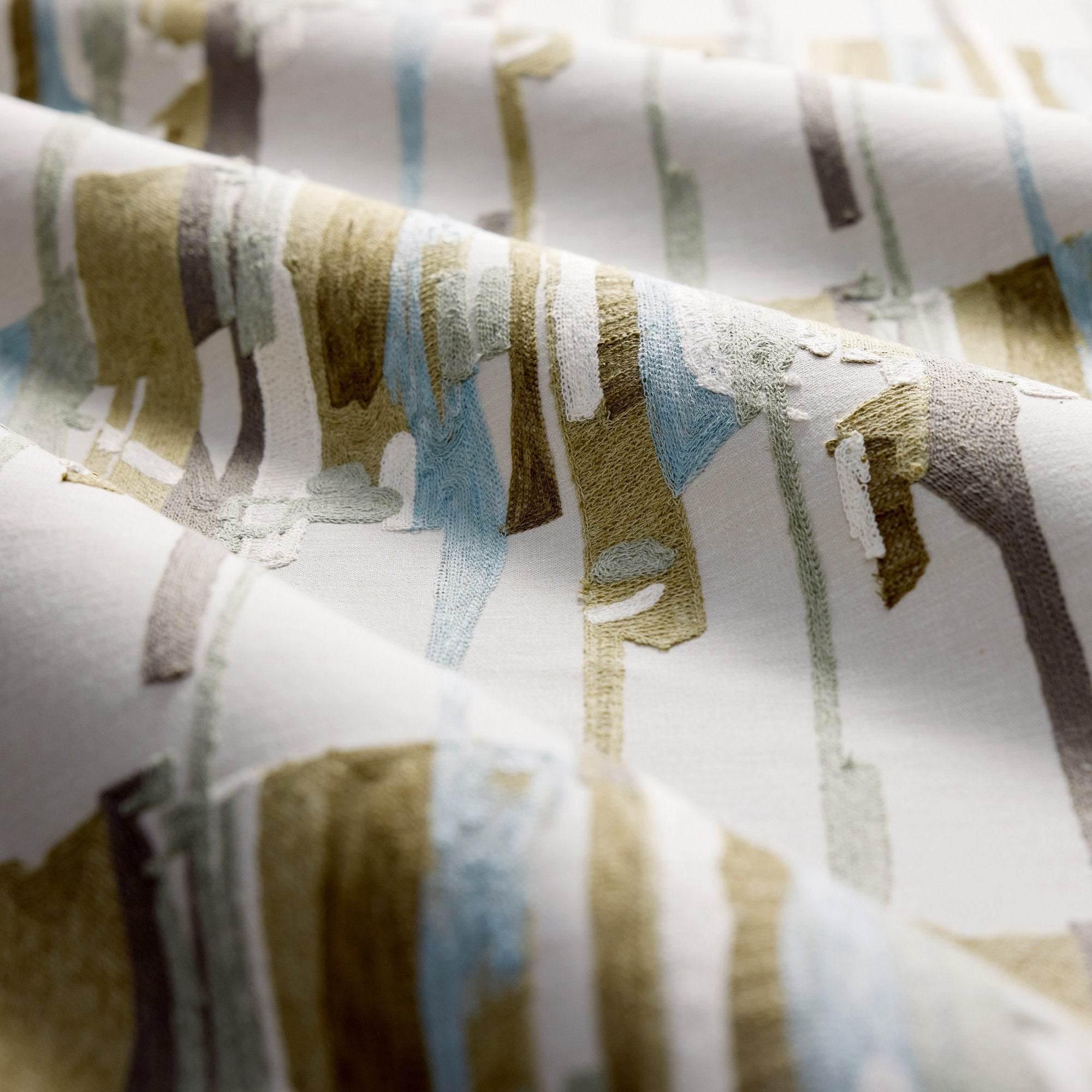 HAF0682-05 Zeal II Eucalyptus / Aloe / Slate Signature Fabric by Harlequin