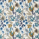 Nalina Amazilia Indigo Mustard Stone Fabric by Harlequin