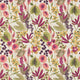 Nalina Amazilia Peach Mango Olive Fabric by Harlequin